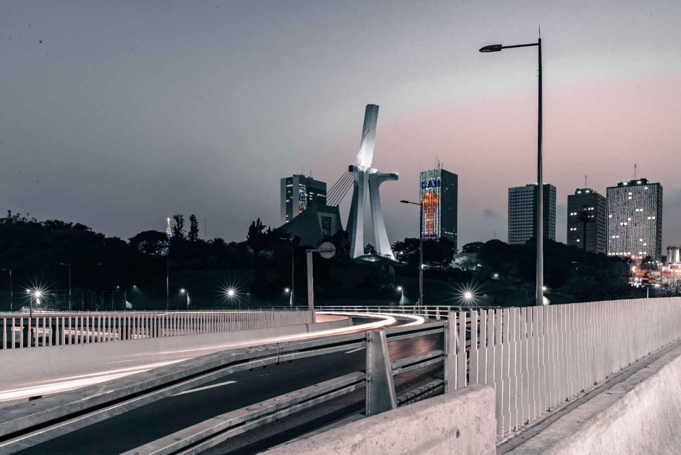 Abidjan, Côte d'Ivoire — Plateau business district